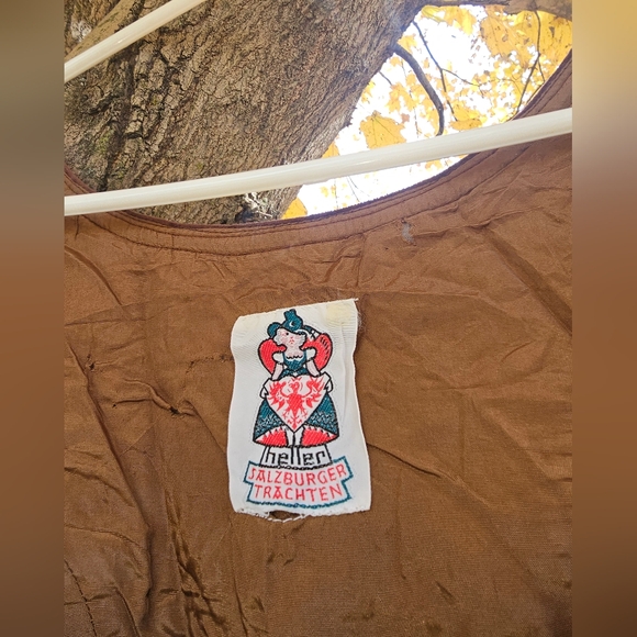 Rare German Heller Salzburger Trachten Renaissance Dress size small - Picture 8 of 10